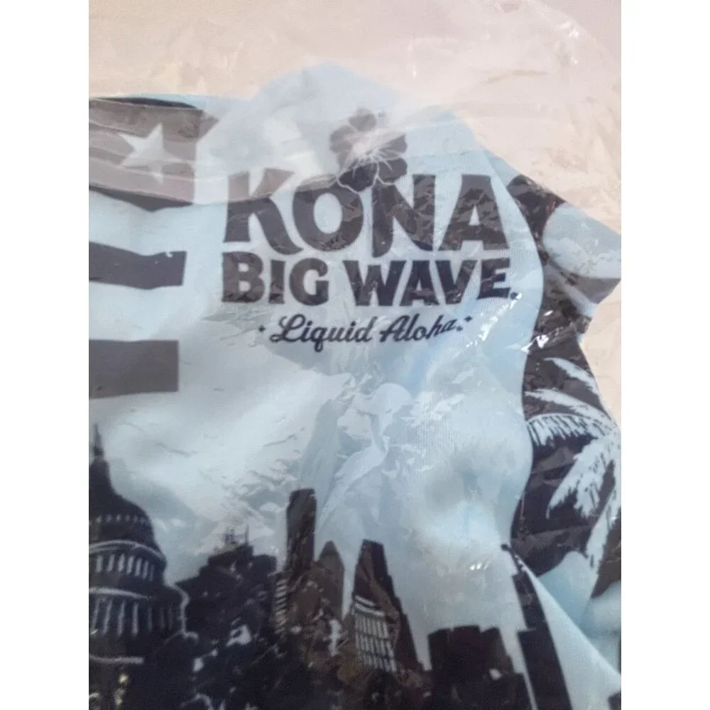 Washington Nationals 20th Anniversary Hawaiian Shirt 2XL Baseball Kona Big Wave - Picture 7 of 11